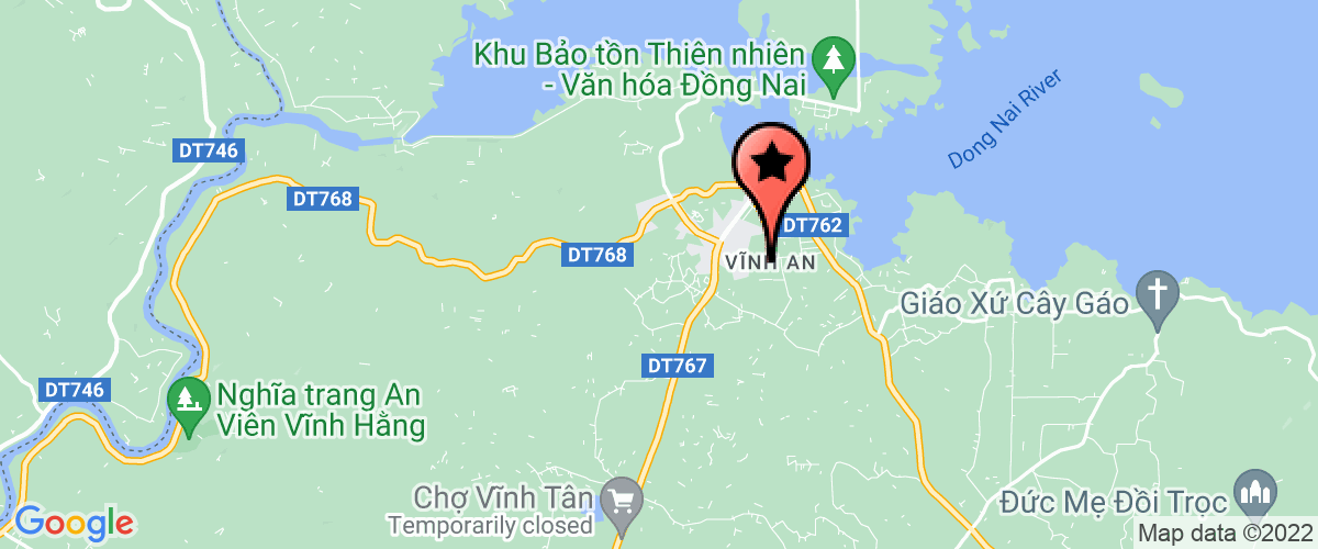Bản đồ đến Công Ty TNHH Một Thành Viên Hồ Khang