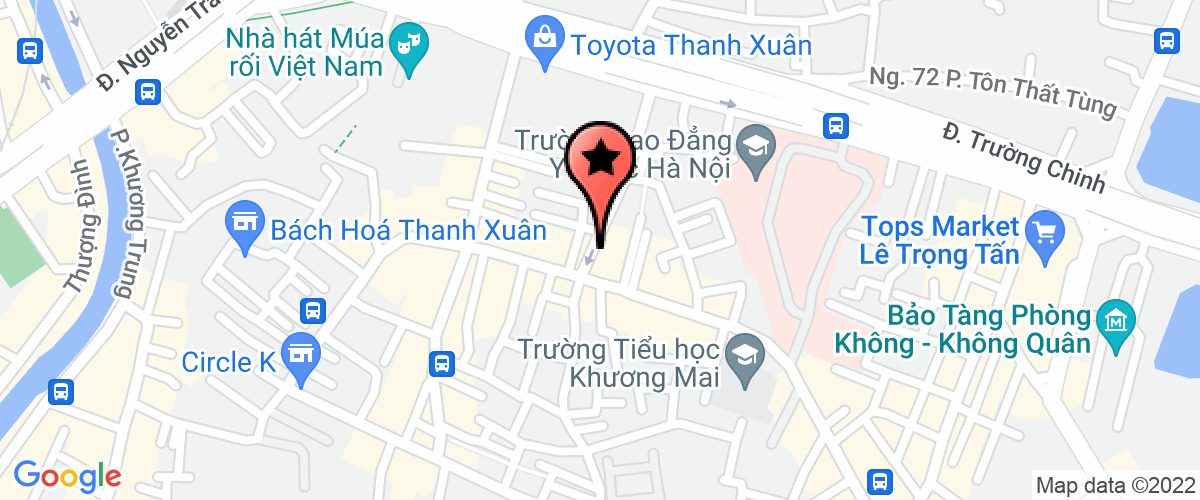 Bản đồ đến Công Ty TNHH Phát Triển Ttk Việt Nam