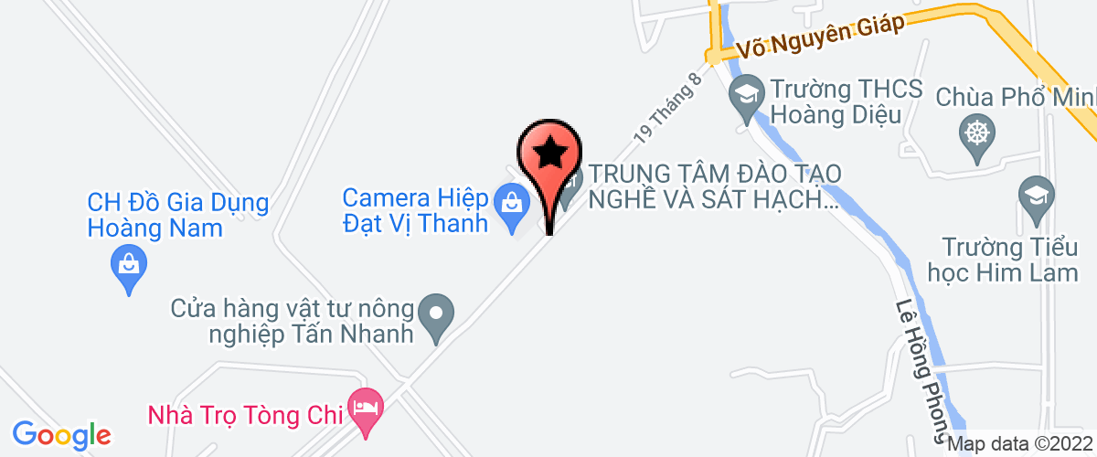 Map go to Hau Giang Education Joint Stock Company