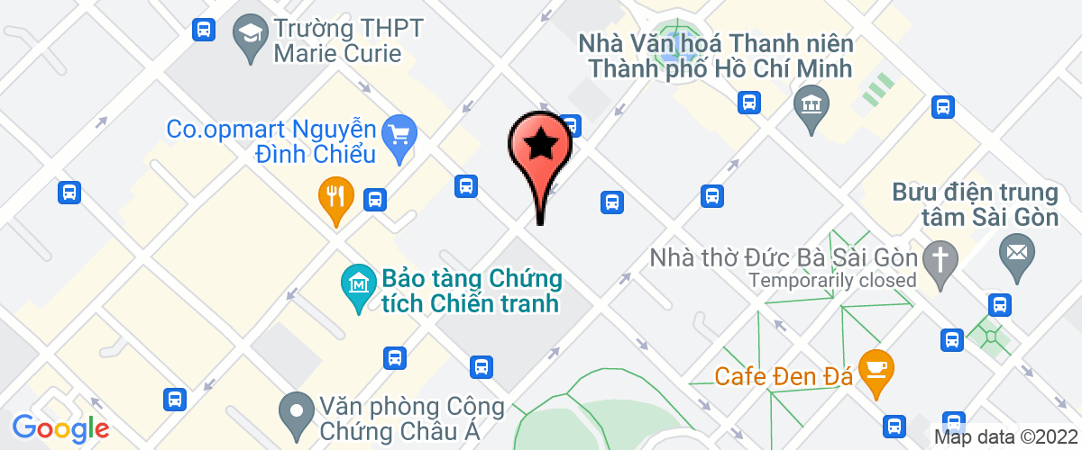 Map go to Mr. Thuong Company Limited