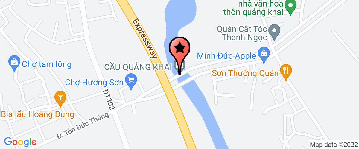 Map go to Kaiyo Viet Nam Produce, Trade and Construction Company Limited