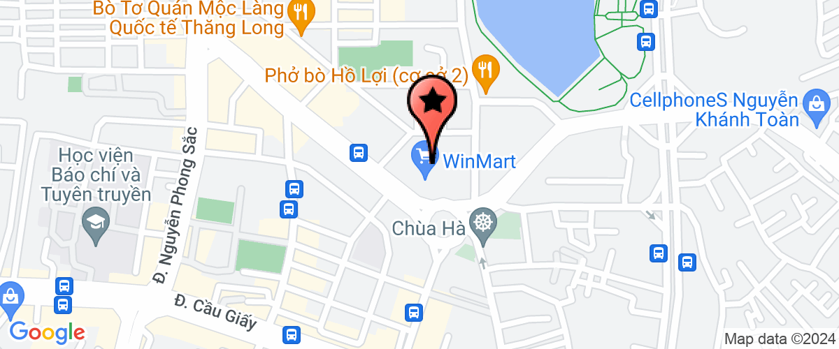 Map go to Binh Minh Investment Equipment Company Limited