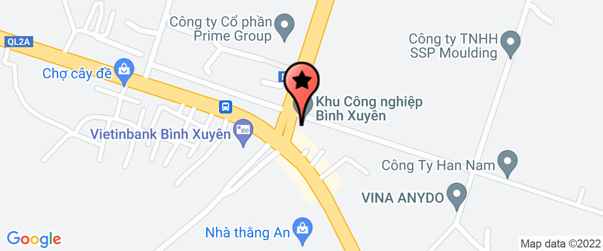 Map go to Khoi Anh Quan Vinh Phuc Company Limited