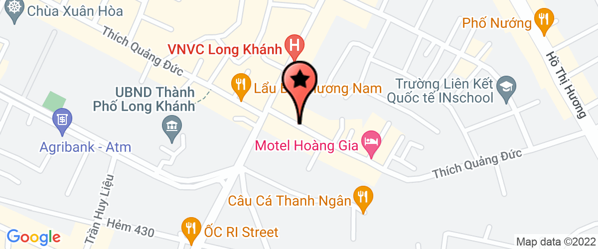 Map go to Khang Gia Trang Company Limited