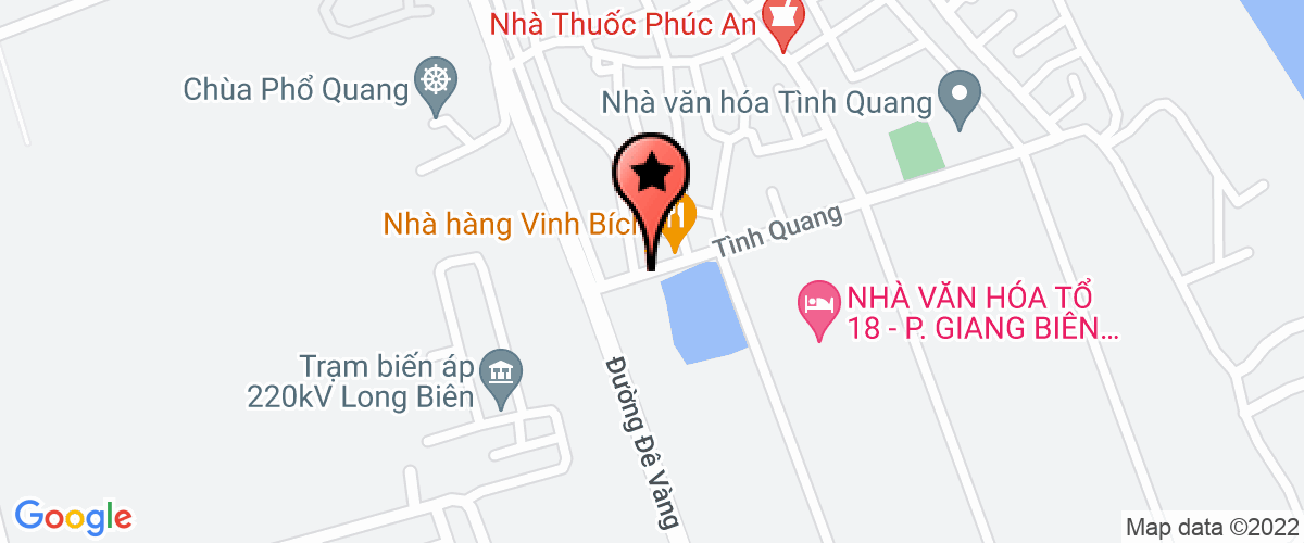 Map go to Hoa Nang Phuong Dong Joint Stock Company