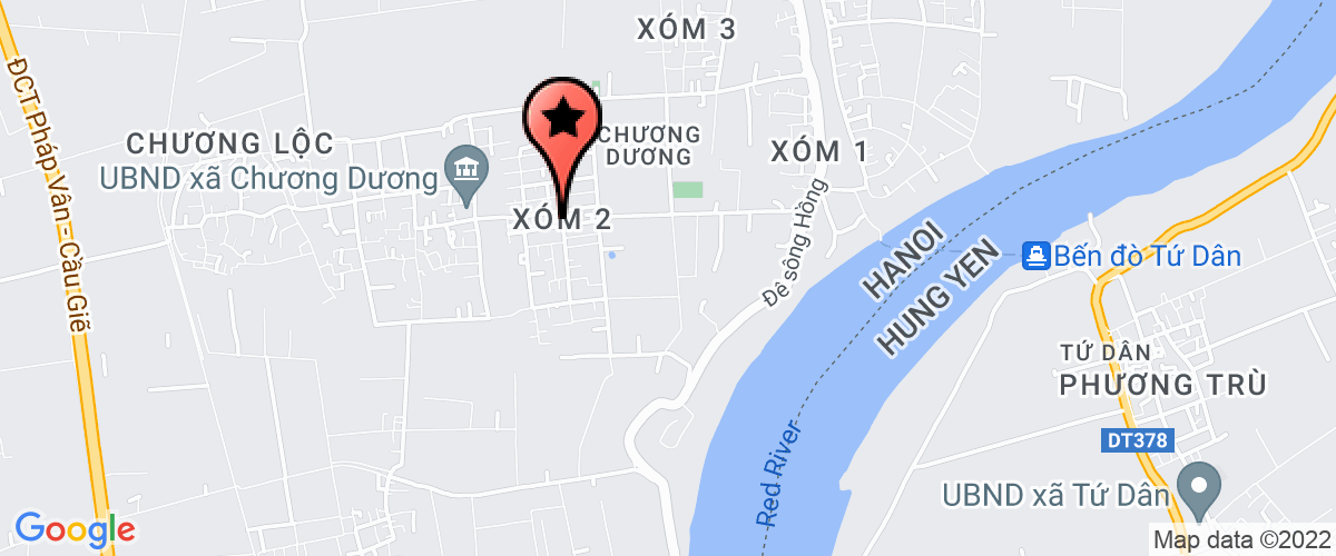 Map go to Trung Duc Service Trading And Production Company Limited