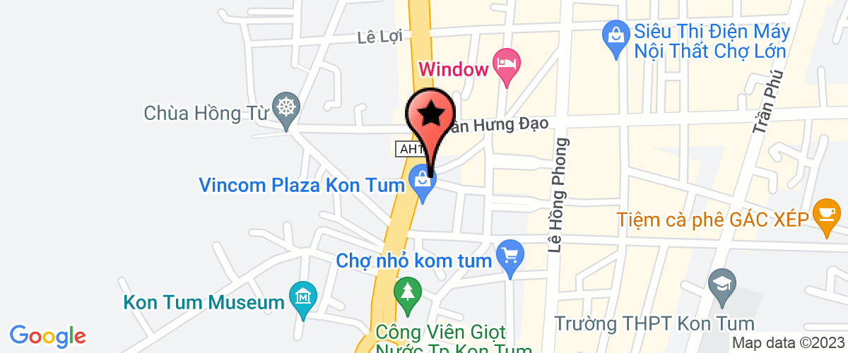 Map go to phong chong HIV/AIDS Kon Tum Province Center