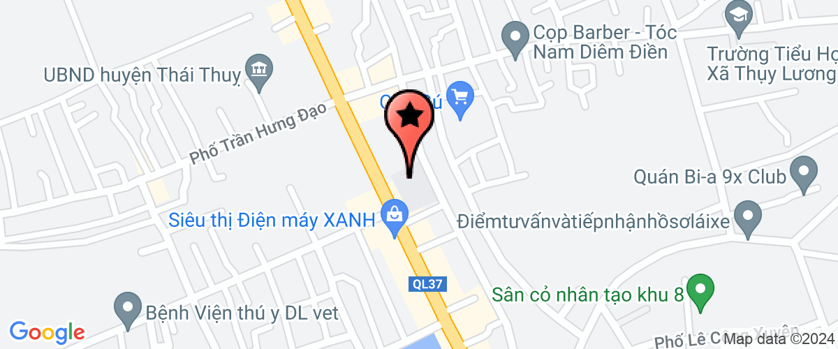 Map go to Song Diem Dien. Shipping Joint Stock Company