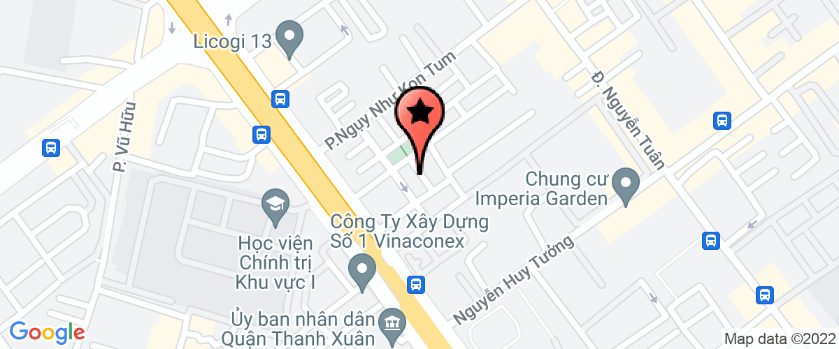Map go to Representative office of Marketing Quang Minh in Ha Noi Company Limited