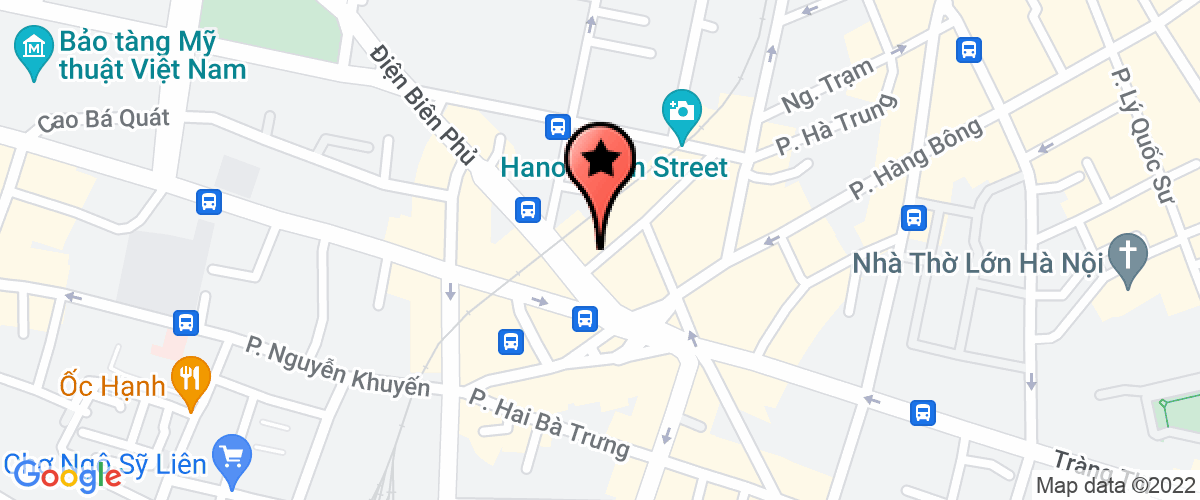 Map go to May Thu Lan Company Limited