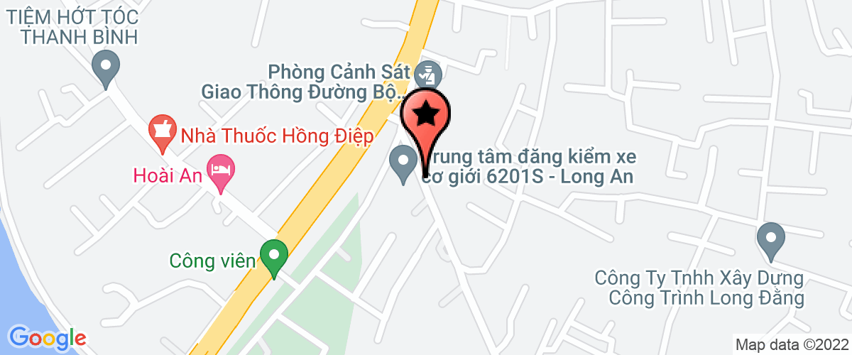 Map go to Luong thuc Long an Company