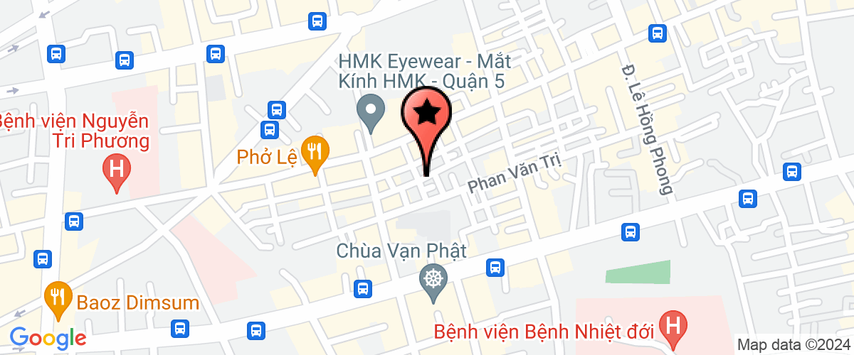 Map go to Thien Than Do Service Trading Company Limited