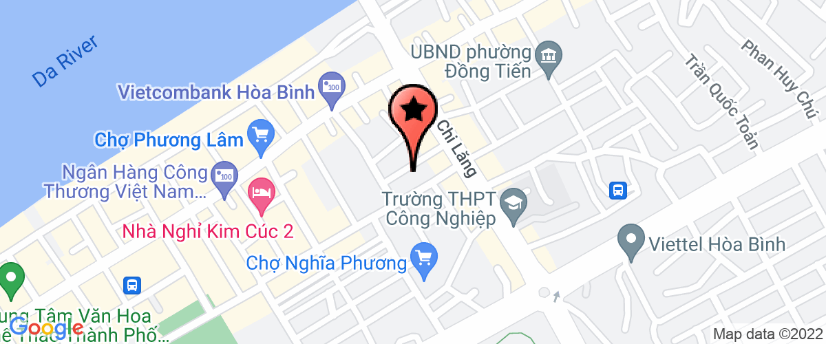 Map go to Cai Nghien Ma Tuy Tu Nguyen Hoa Binh Company Limited