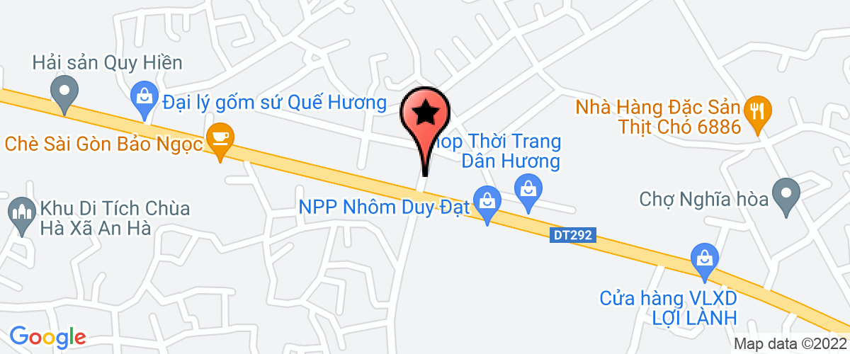 Bản đồ đến Công Ty TNHH Đầu Tư Thương Mại Tổng Hợp Mỹ Thái