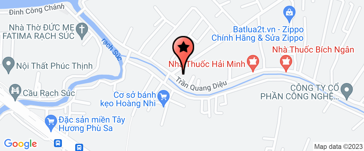 Map go to Luc Phong 24 Security Service Company Limited