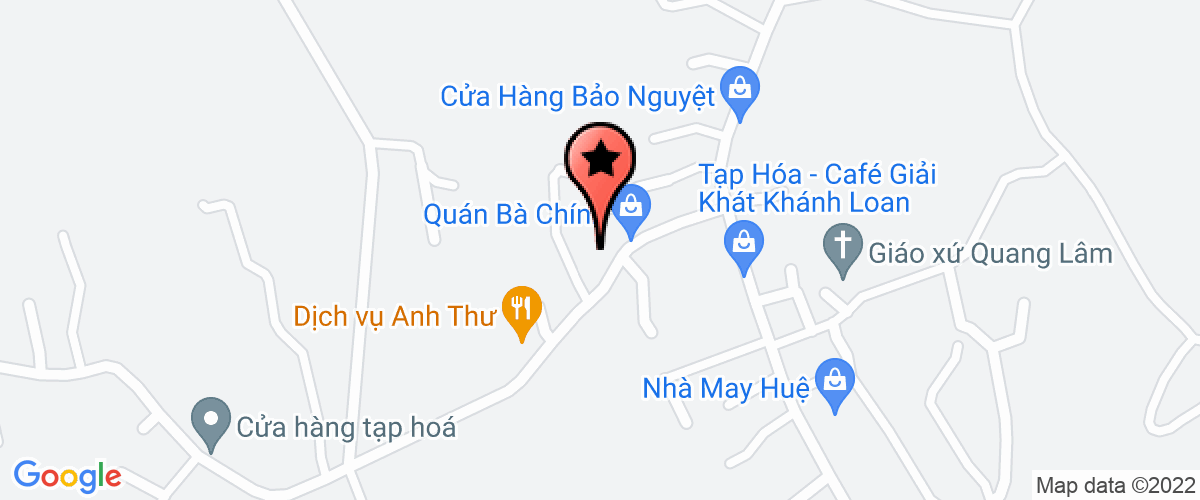 Map go to Truong Chinh Secondary School