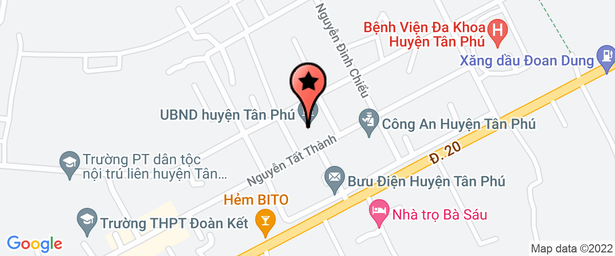 Map go to Khoan Gieng Van Trung Company Limited