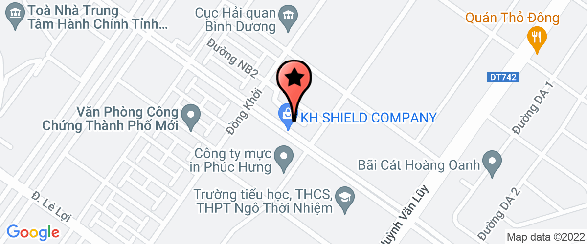 Bản đồ đến Công Ty TNHH Một Thành Viên Kim Thanh Thành Đạt