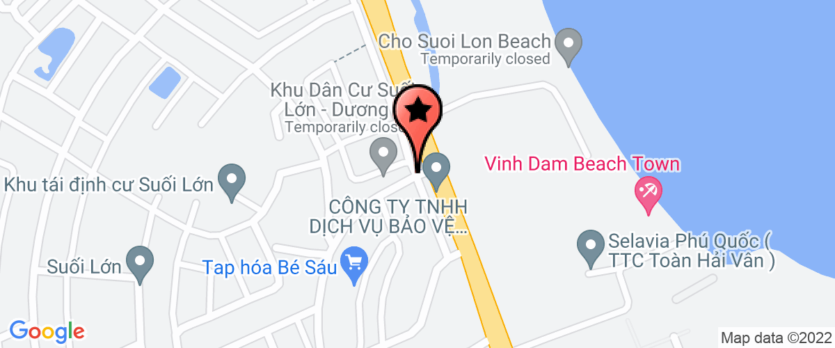 Map go to Huesa Shambala Phu Quoc Service Company Limited