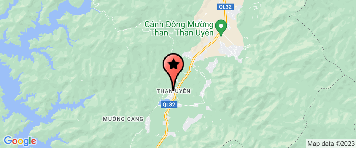 Map go to giao duc thuong xuyen Than Uyen District Center