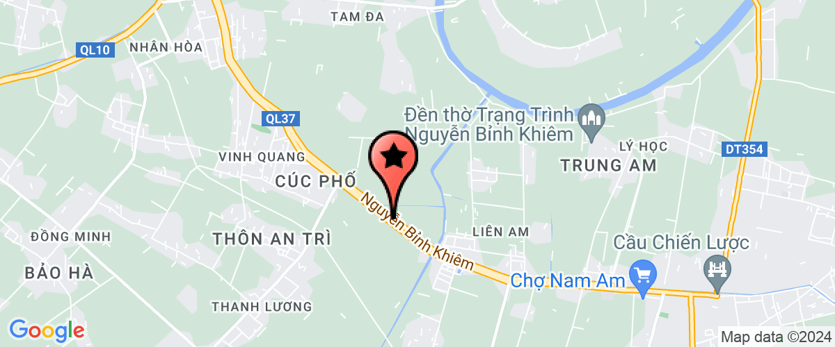 Map go to Do Hai Ninh Company Limited