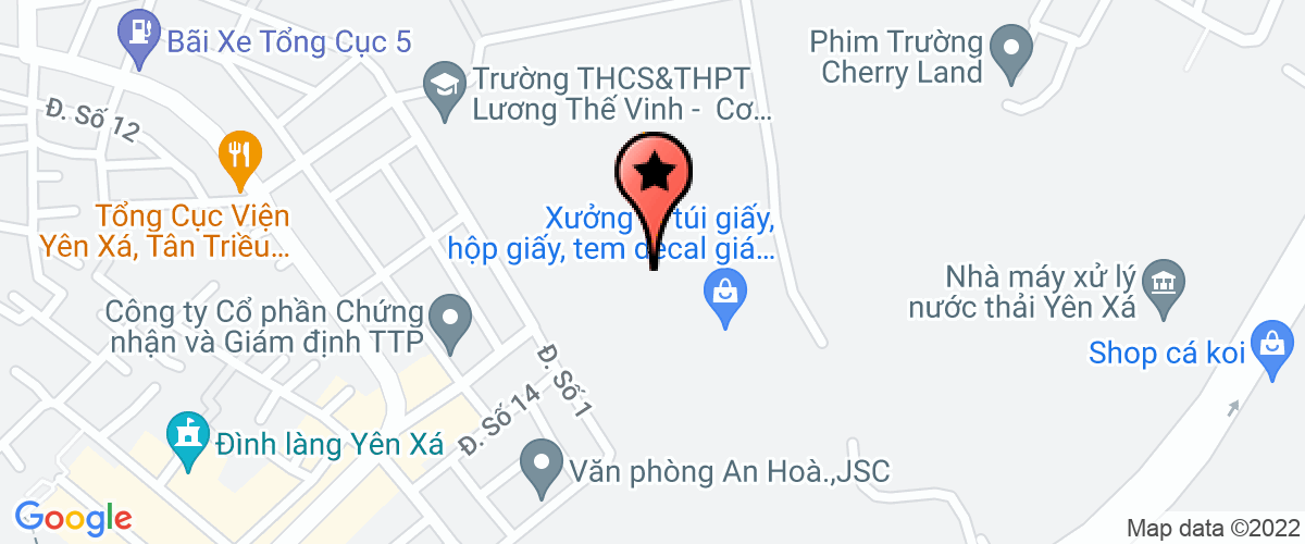 Map go to Sts Ha Noi Education Development Company Limited