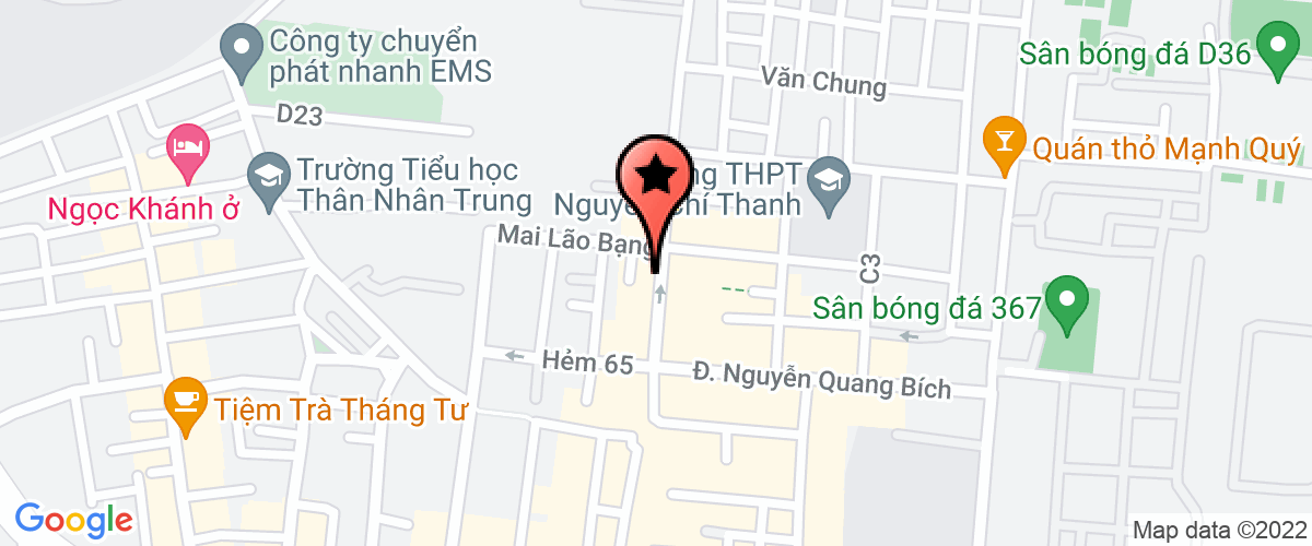 Map go to Tuoi Tho Nursery Company Limited