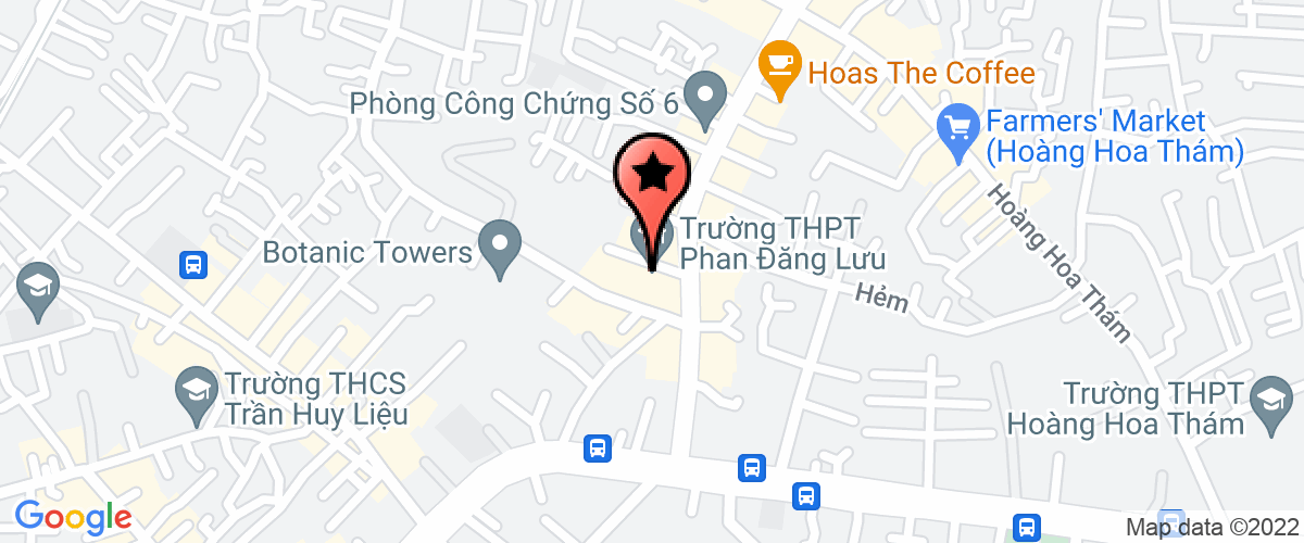 Map go to Quan Vu Trading Production Company Limited