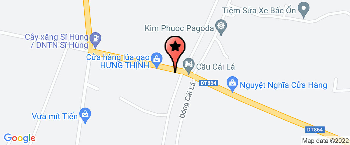 Map go to Phuong Nam Tien Giang Electrical Mechanical Company Limited