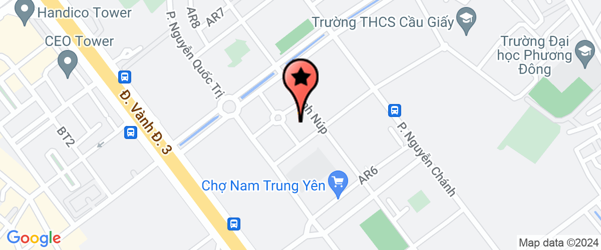 Map go to Nam Đo Group Trading and Construction Company Limited