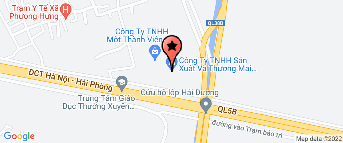 Bản đồ đến Công Ty TNHH Tân Hùng Phát Hd