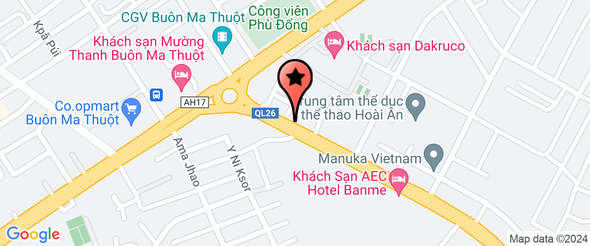 Bản đồ đến DNTN Thương Mại Thanh Hoàng