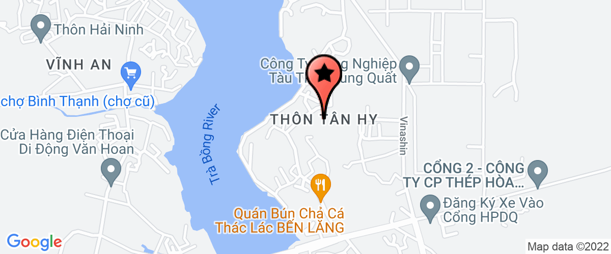 Map go to Nghe CA Xa Binh Chanh Logistics Service Co-operative