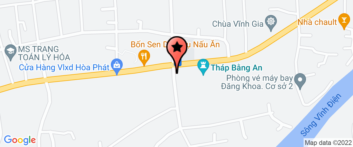Map go to Dang Quoc Tien Company Limited