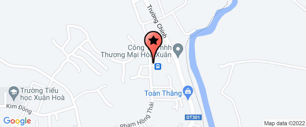 Map go to Tam Dao Import Export And Construction Joint Stock Company