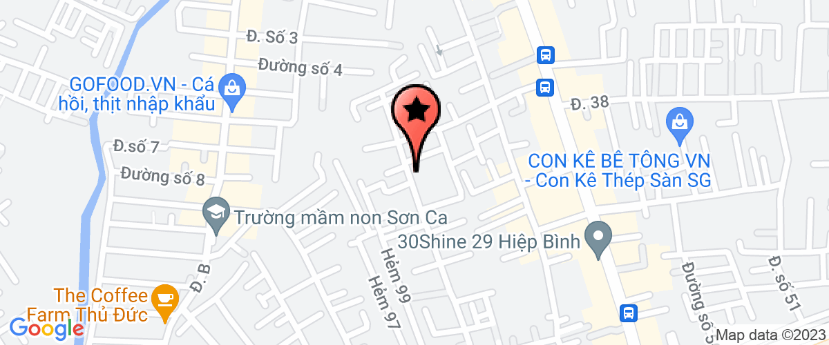 Bản đồ đến Công Ty TNHH May Mặc Tâm Nguyễn