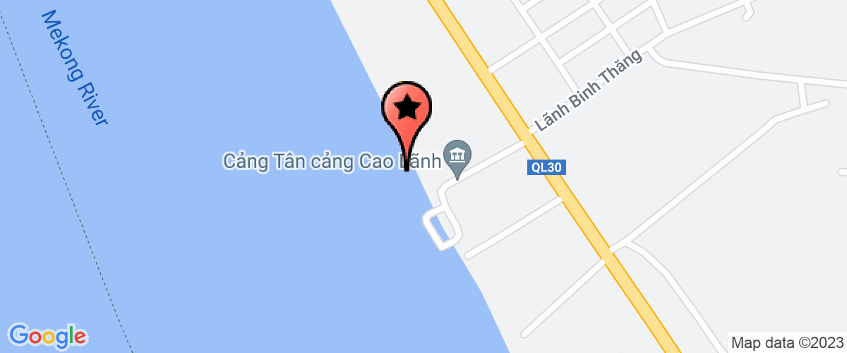 Map go to SAIGON SHIPMARIN-Dong Thap Port Exploiting Joint Stock Company