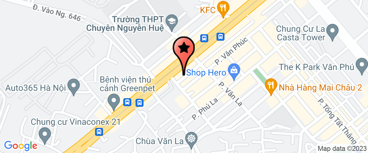 Map go to Kim Khi An Binh Company Limited