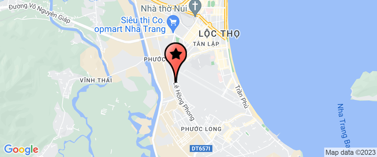 Map go to Nha Trang Hoang Kim TMDV Company Limited