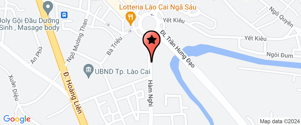 Map go to Tay Bac Trading Company Limited
