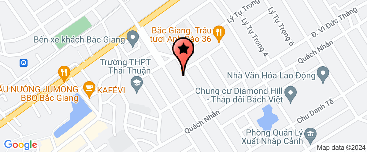Bản đồ đến Công Ty TNHH Th Bắc Giang
