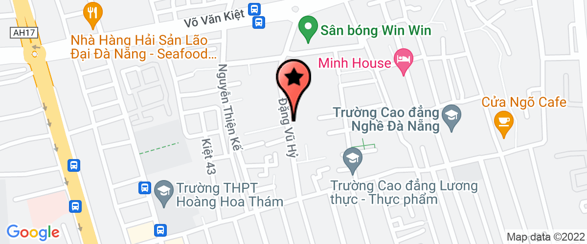 Map go to Dana Coffee Solutions Service and Trading Company Limited