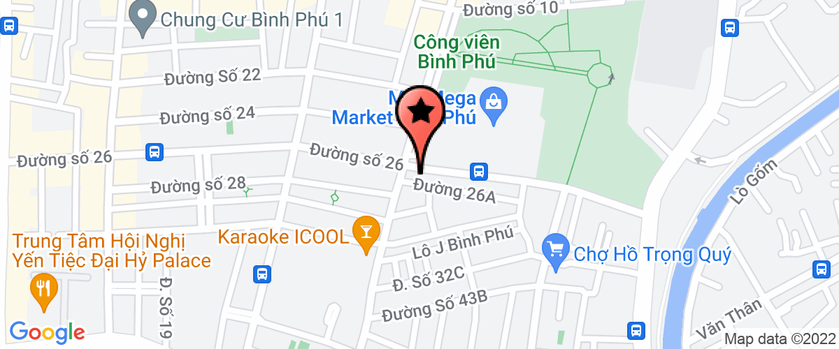 Map go to Gia Khang Restaurant Company Limited