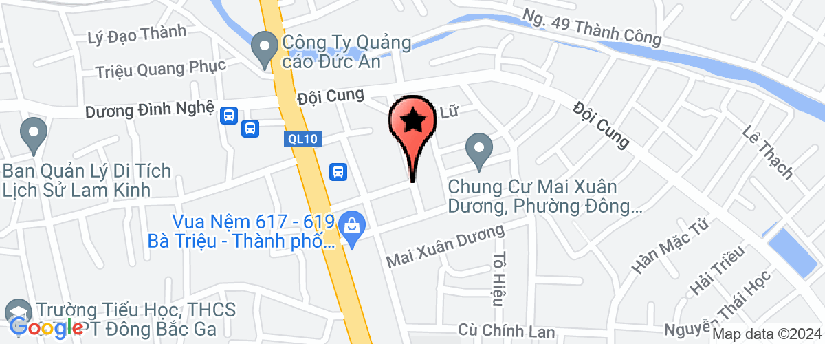 Map go to May Giay Toan Thinh VietNam Automation Company Limited
