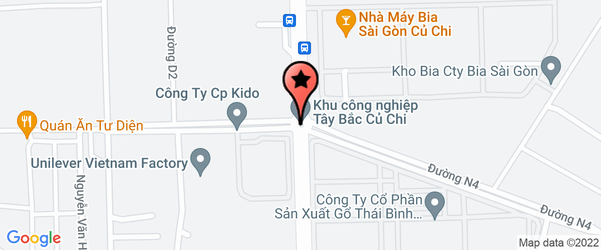 Bản đồ đến Công Ty TNHH Jk Vina