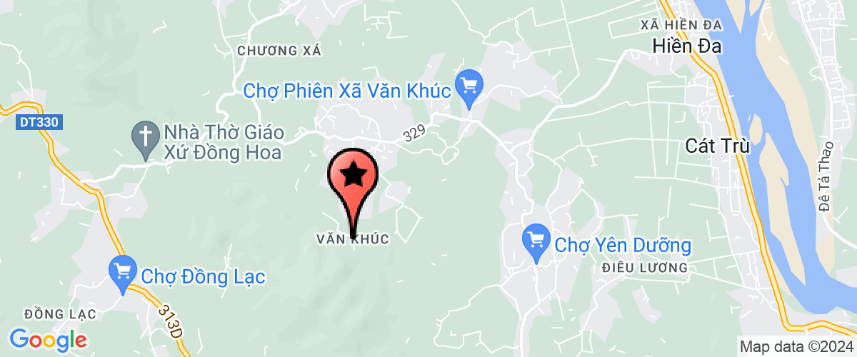 Map go to Van Khuc Elementary School