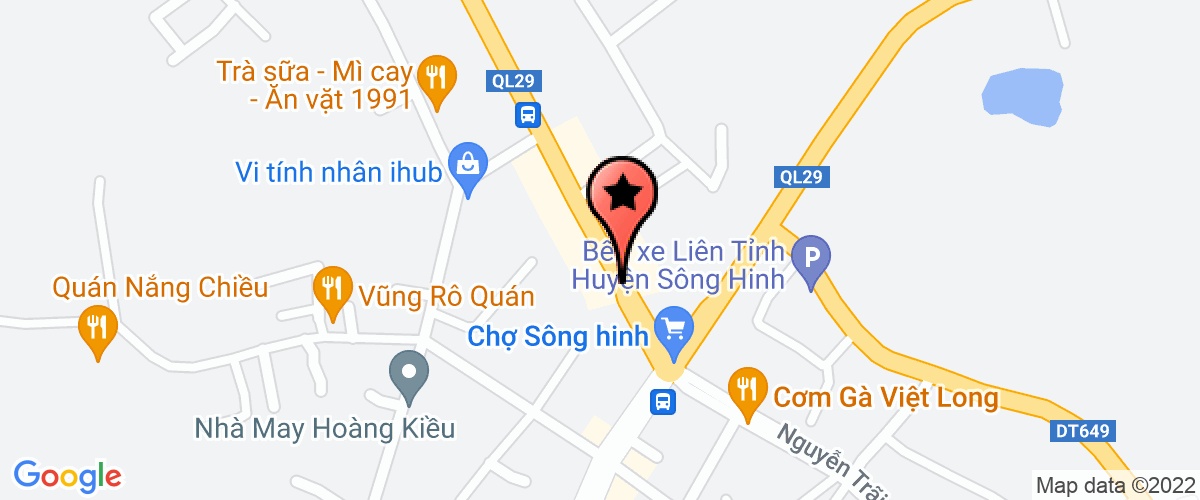 Map go to Do Dac Ban Do Long Phat Mien Trung Consultant Company Limited