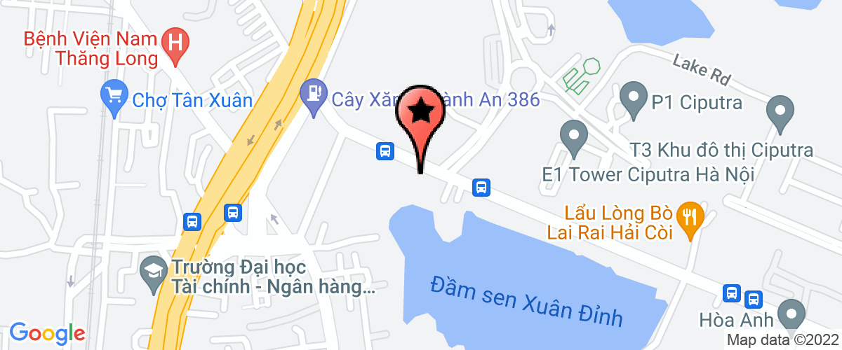 Map go to Sao Bang Furniture and Advertisement Company Limited