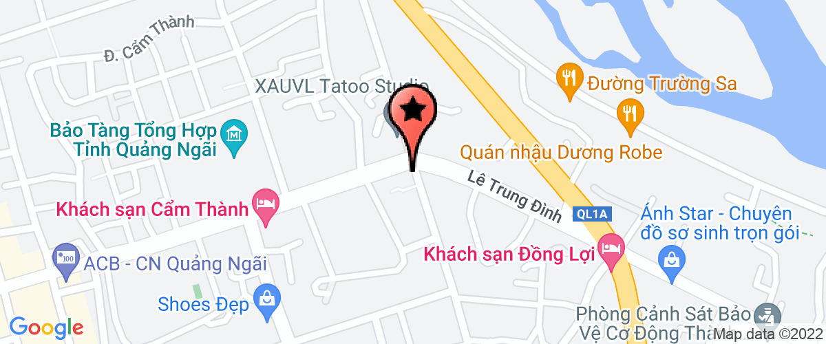 Map go to Nha Xanh Industry Hygienic Company Limited