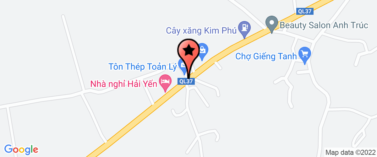 Map go to Dai Thang Tuyen Quang Company Limited